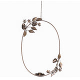 Floral Hanging Candle Holder Wreath